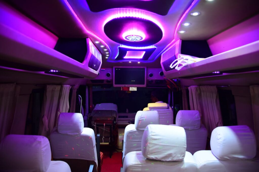 Tempo Traveller rentals in trichy